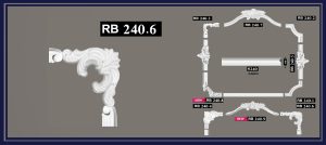 زوايا بانوهات حوائط- (rb240.6) -مرتبط بانوه k240